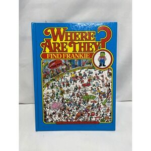 Where Are They? Find Frankie Tony Tallarico Gallery Books Vintage Hardcover 1990